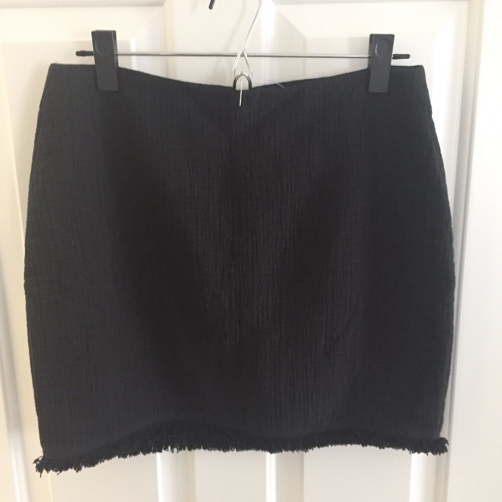 NWT Madewell Black Mini Skirt